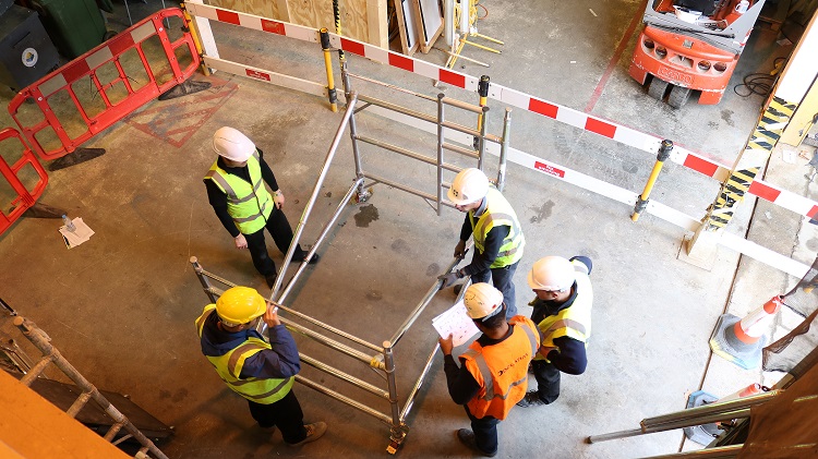 health and safety training with The Hireman