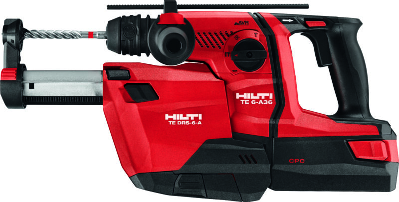 Hilti Cordless SDS plus Hammer used for chiselling in concrete, masonry and natural stone,