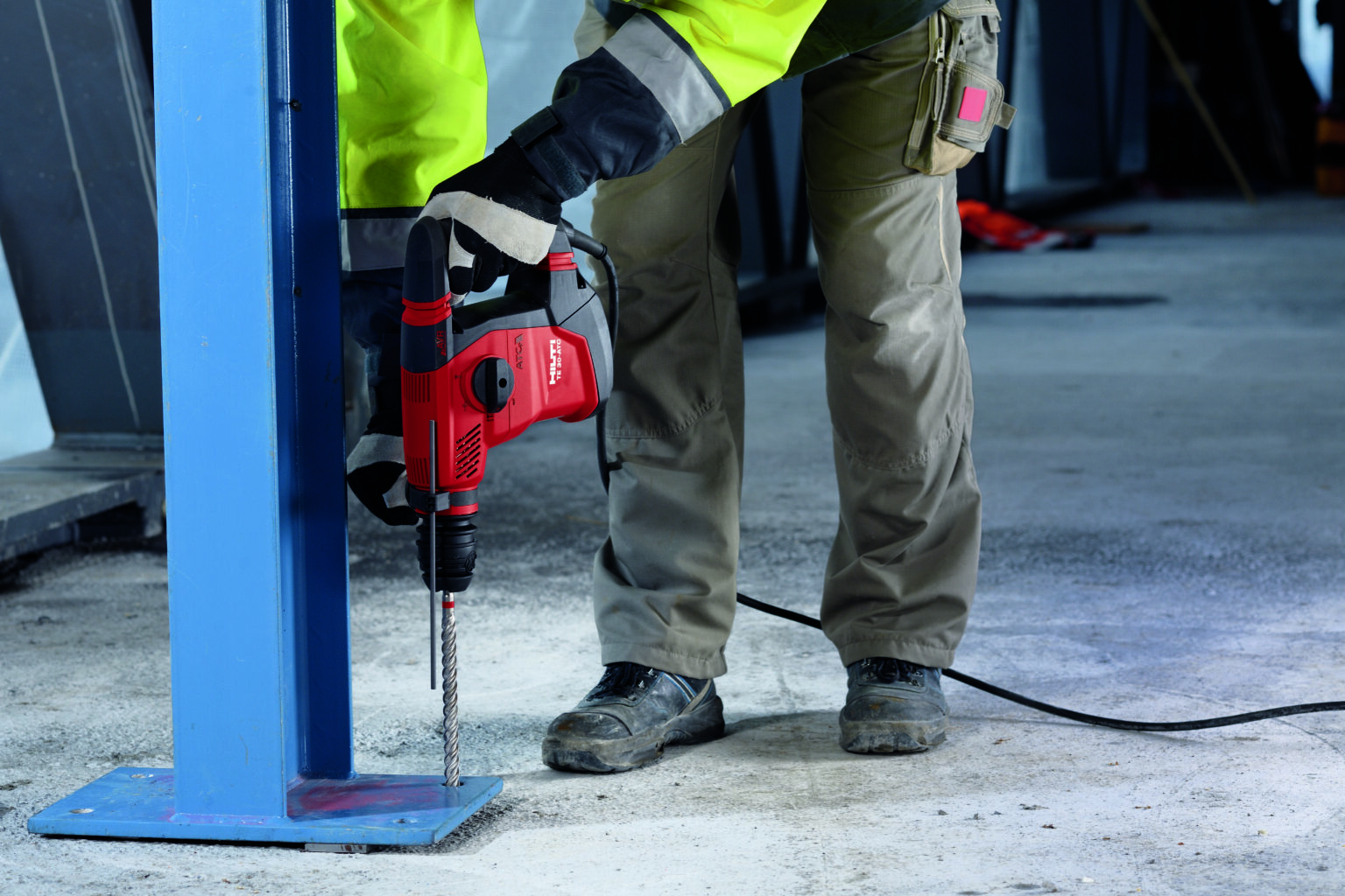 Hilti TE 30-C-AVR, Light SDS-Plus Hammer Drill, 110V