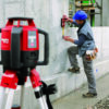 Hilti Internal Rotating Level Green Beam in action
