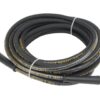 High Pressure Outlet Hose For Pressure Washers On White Background