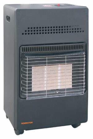 Butane cabinet heater on white background