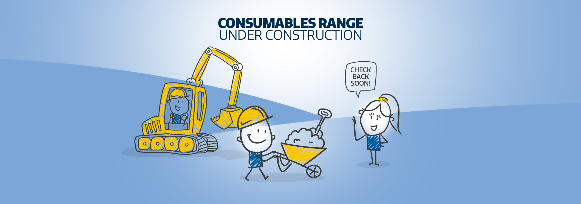 Consumables range under construction