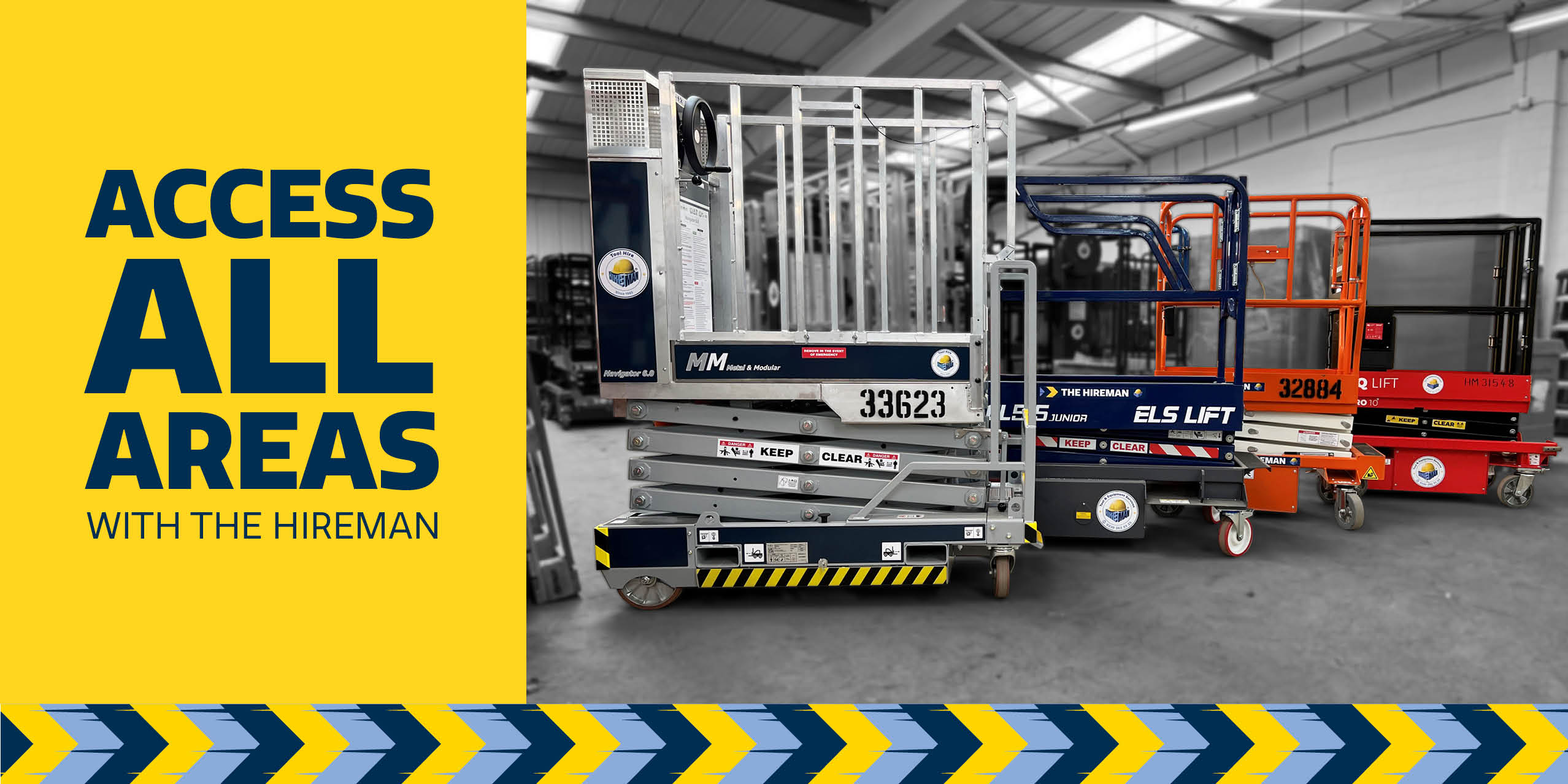 Access all areas with the hireman