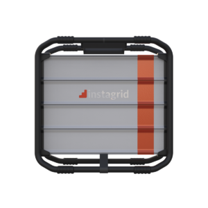 Grey With Orange Stipe Instagrid Battery